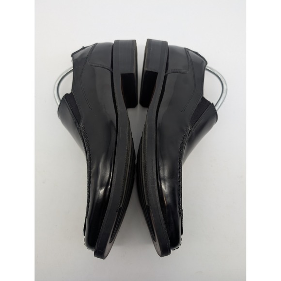 Bacco Bucci Studio Mens Black Leather Square Toe Slip On Loafer Dress Shoes 11.5 - Picture 6 of 14